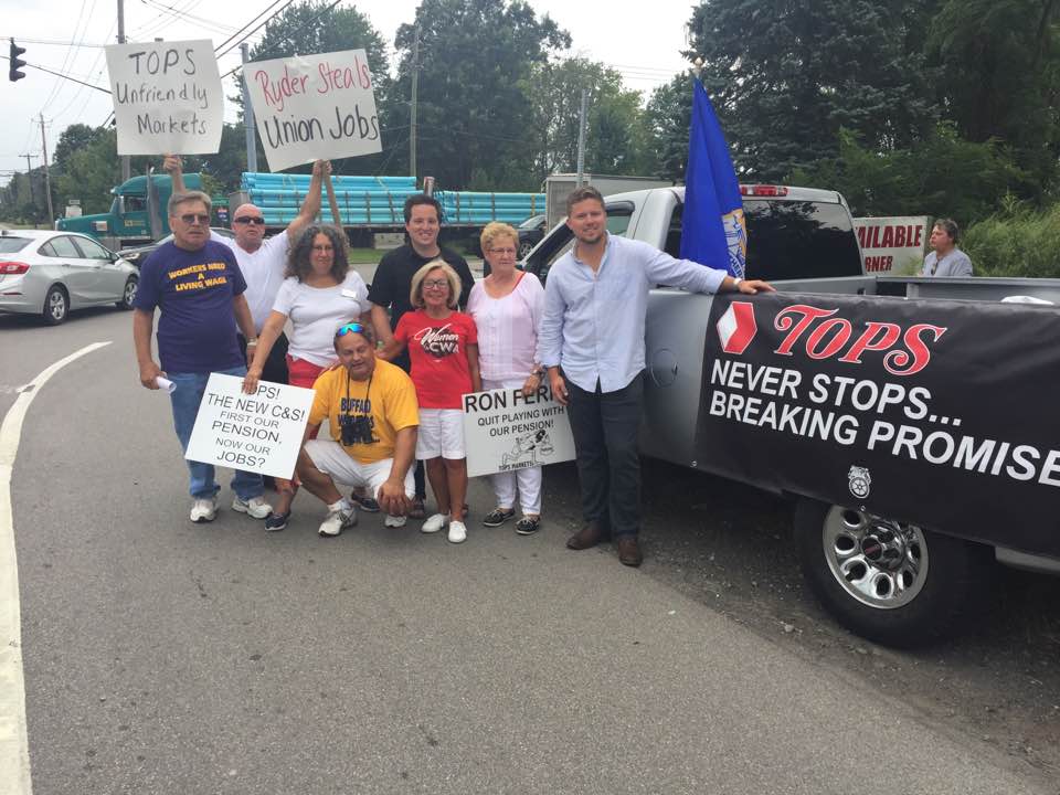Teamsters Auditor Travels To Buffalo To Review Tops’ Books As Dispute Over $16 Million In Pension Money For Its Union-Represented Membership Continues